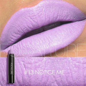 FOCALLURE Matte Lipstick Makeup Sexy Beauty Waterproof Lipstick Pencil Waterproof long lasting Easy To Wear Makeup Lip Cosmetic