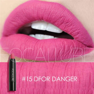 FOCALLURE Matte Lipstick Makeup Sexy Beauty Waterproof Lipstick Pencil Waterproof long lasting Easy To Wear Makeup Lip Cosmetic