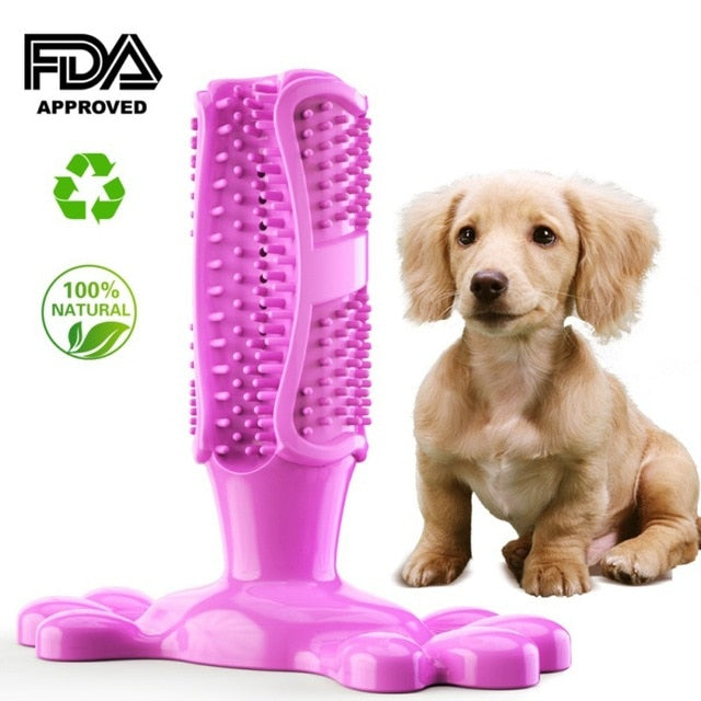 Pets Toothbrush Teeth Cleaning Chew Toy