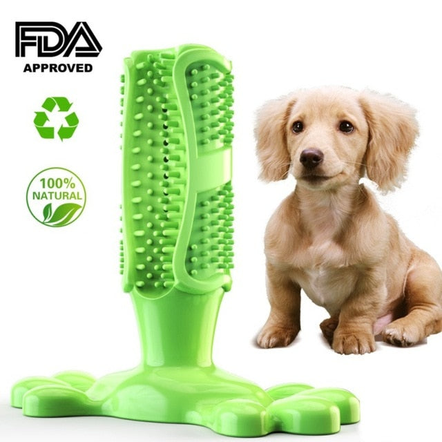 Pets Toothbrush Teeth Cleaning Chew Toy